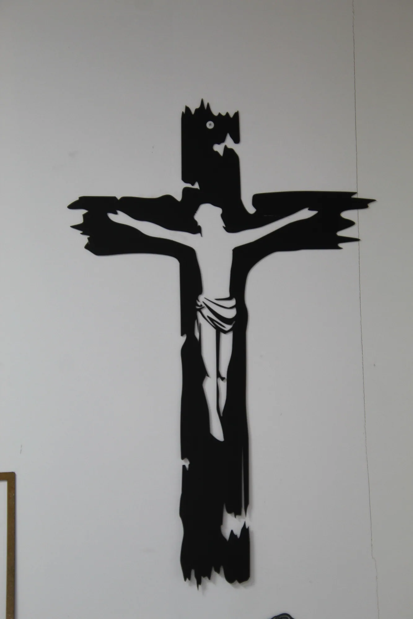 Laser Cut Metal Jesus Cross – Precision Craft with Spiritual Presence